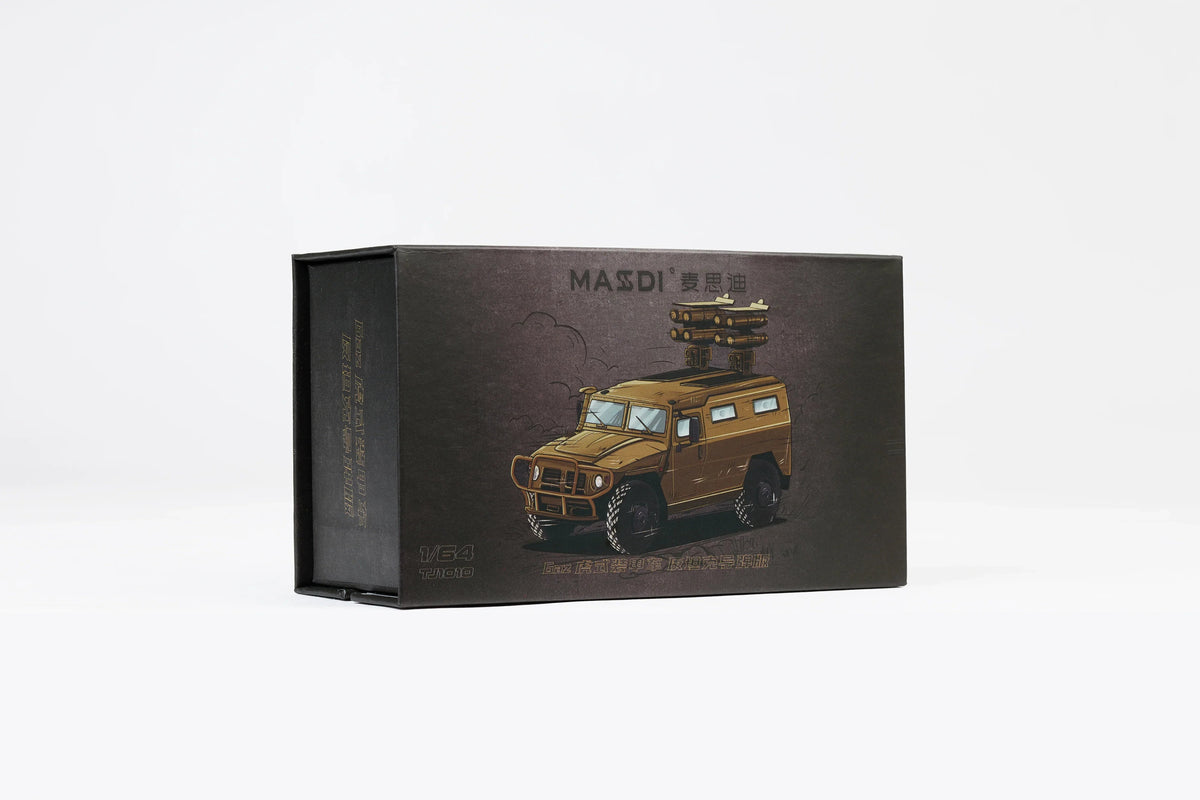 Gaz Tiger Armoured Vehicle, 1:64 Scale (Brown) — image 9
