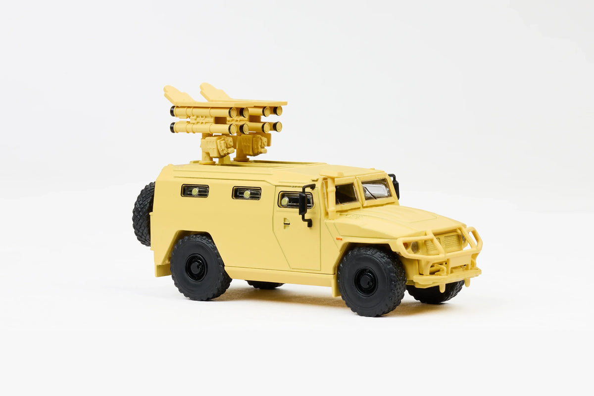 Gaz Tiger Armoured Vehicle, 1:64 Scale (Brown) — image 7