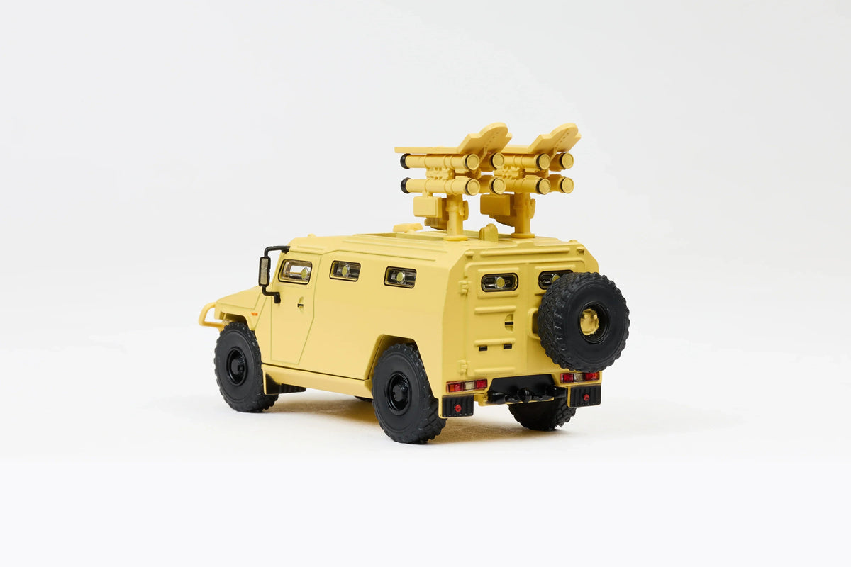 Gaz Tiger Armoured Vehicle, 1:64 Scale (Brown) — image 4