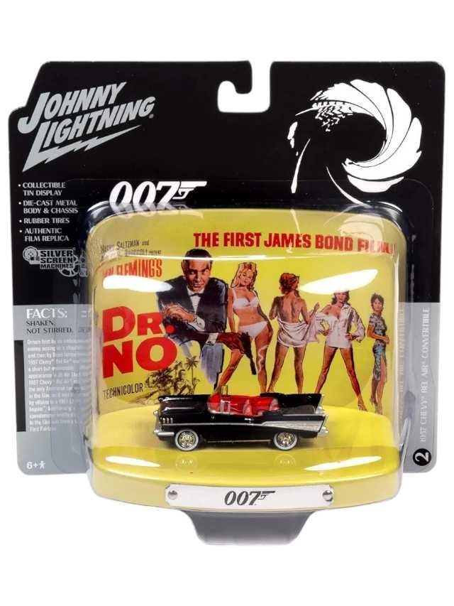 Johnny Lightning 007 1957 Chevy Bel Air Convertible, 1:64 Scale — image 1