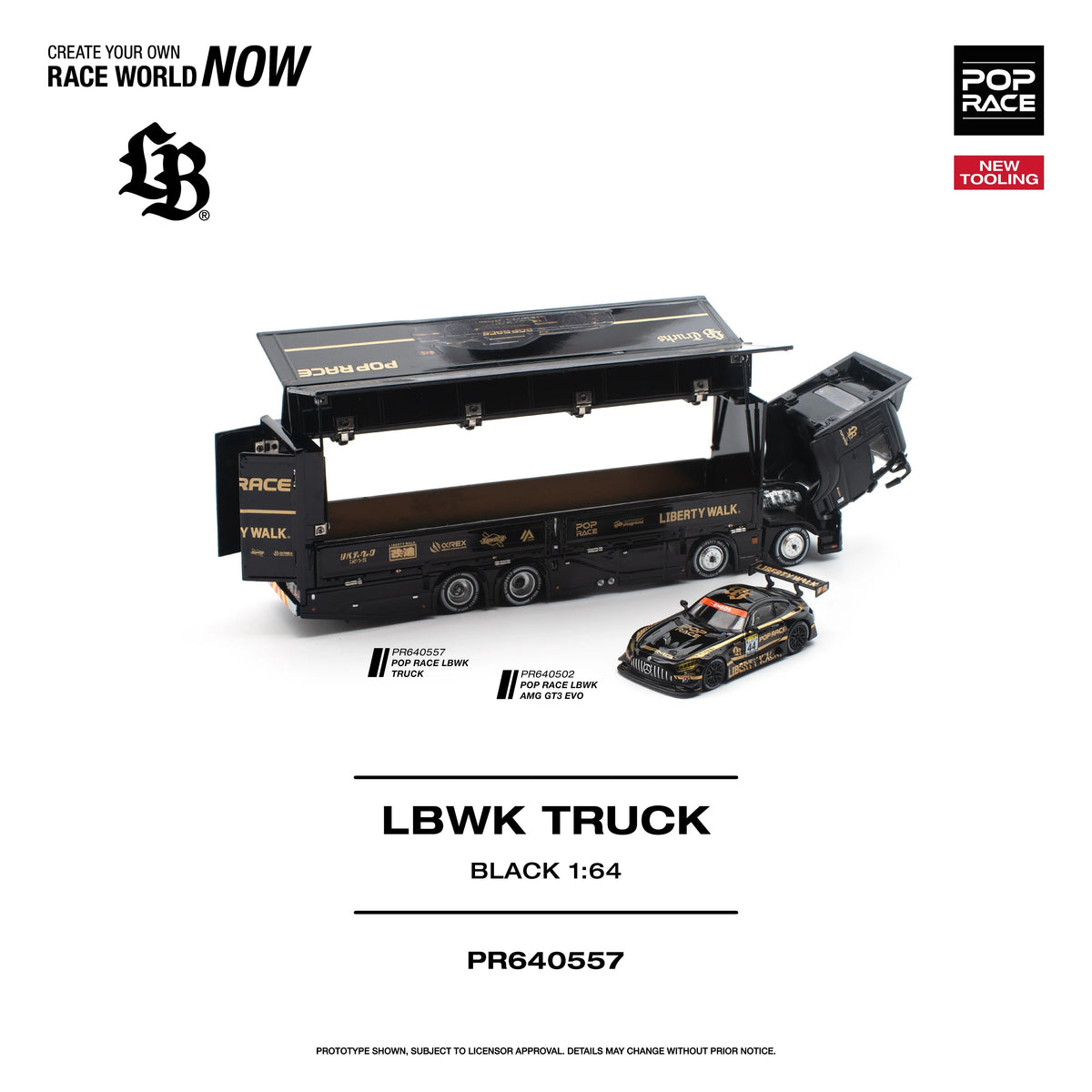 *PRE-ORDER* LBWK Truck, 1:64 Scale (Black) — image 8