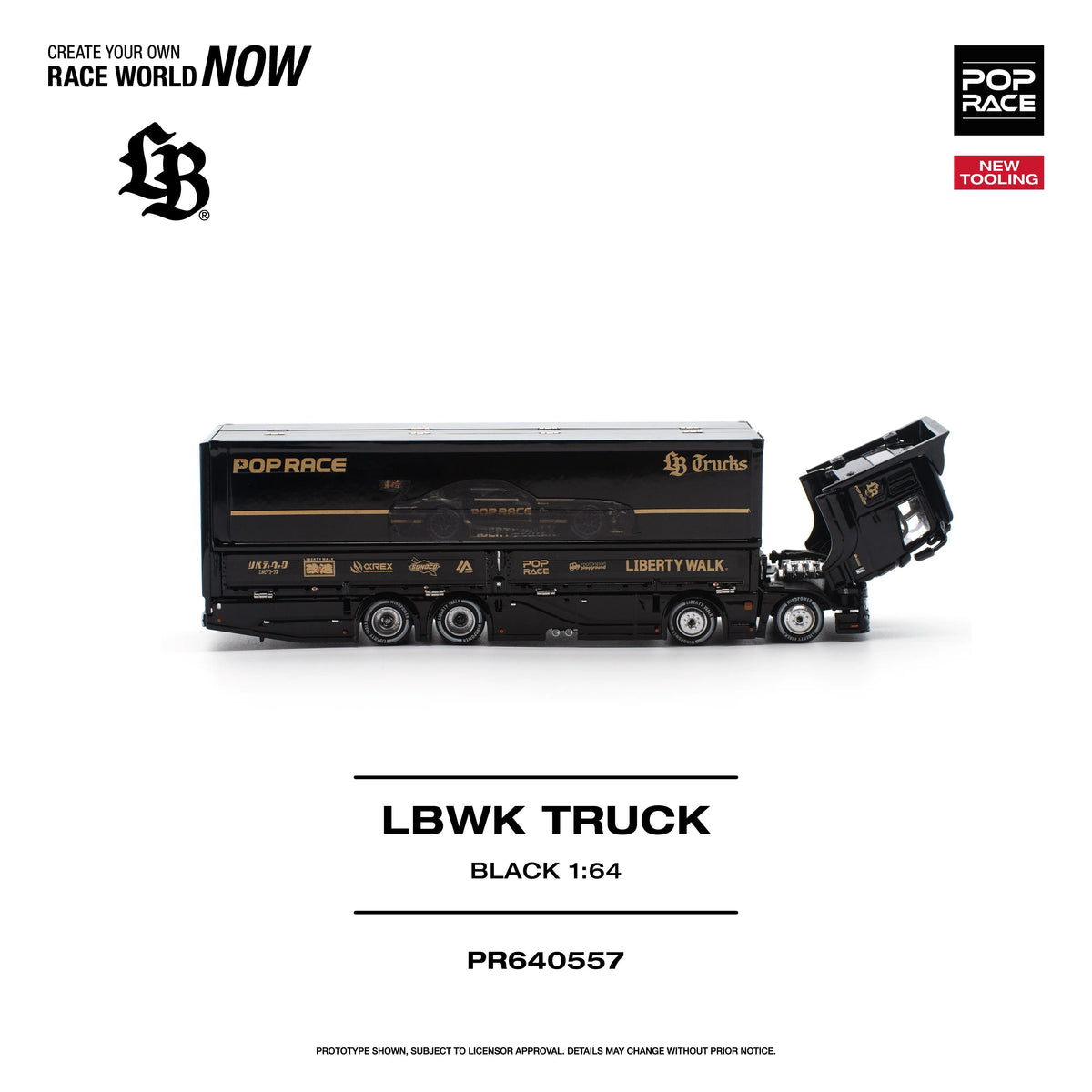 *PRE-ORDER* LBWK Truck, 1:64 Scale (Black) — image 6
