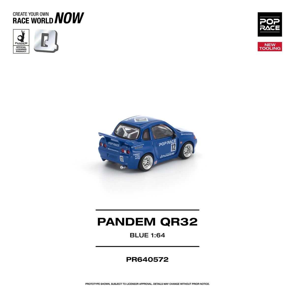 *PRE-ORDER* Pandem QR32, 1:64 Scale (Blue) — image 5