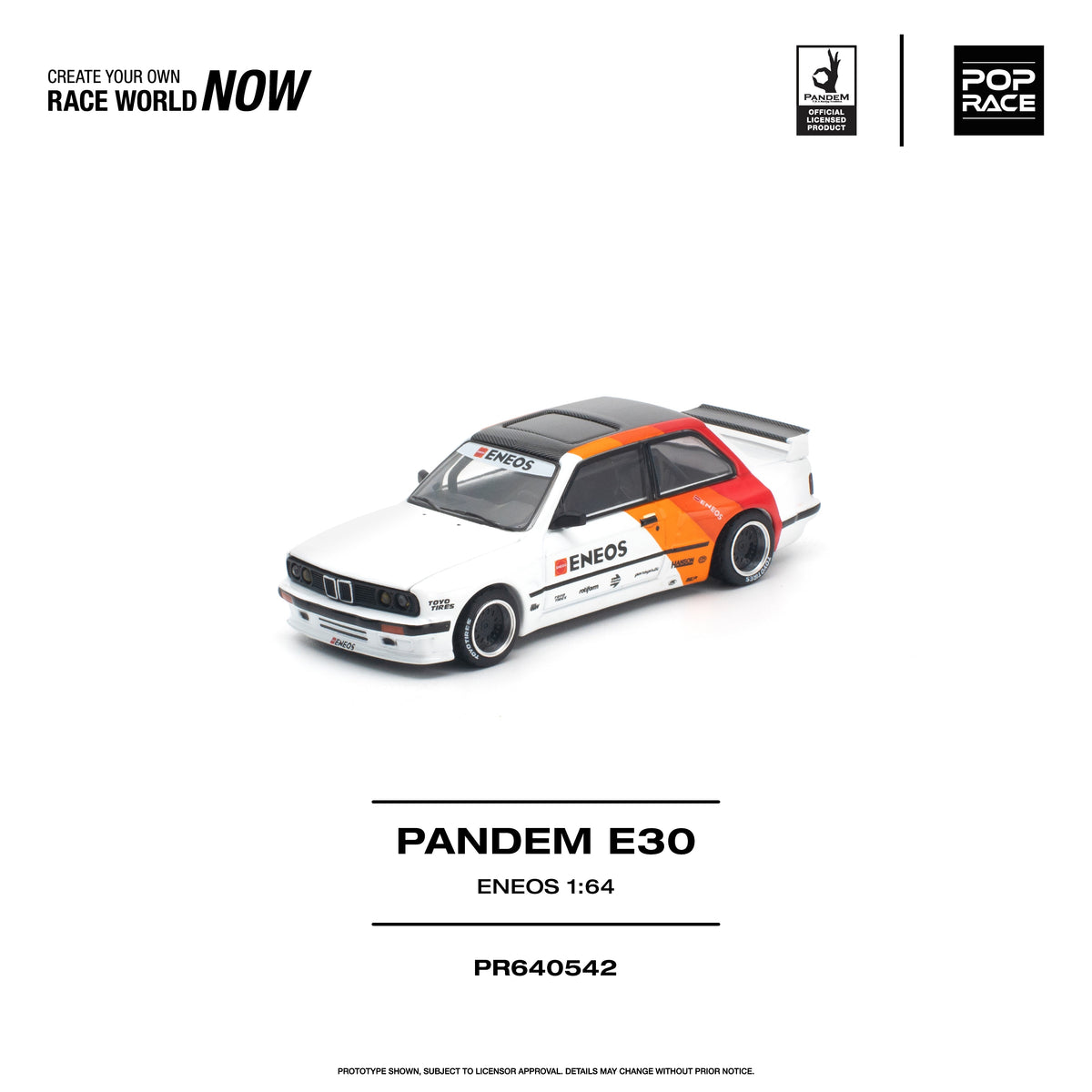 *PRE-ORDER* PANDEM E30 ENEOS, 1:64 Scale — image 6