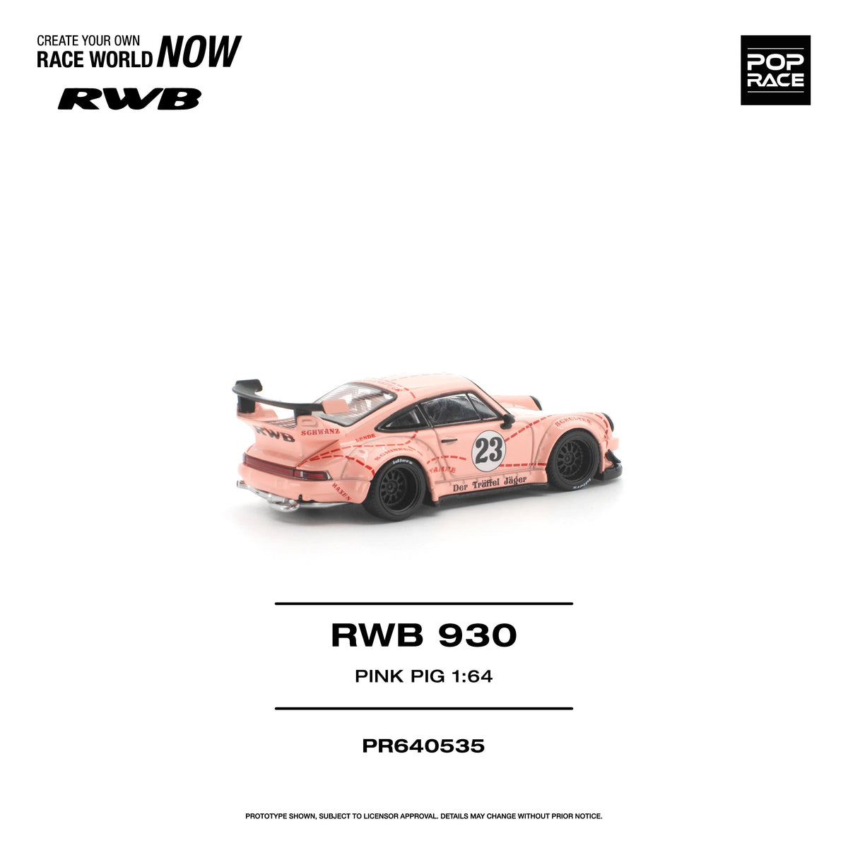 *PRE-ORDER* RWB 930 "PINK PIG", 1:64 Scale — image 3