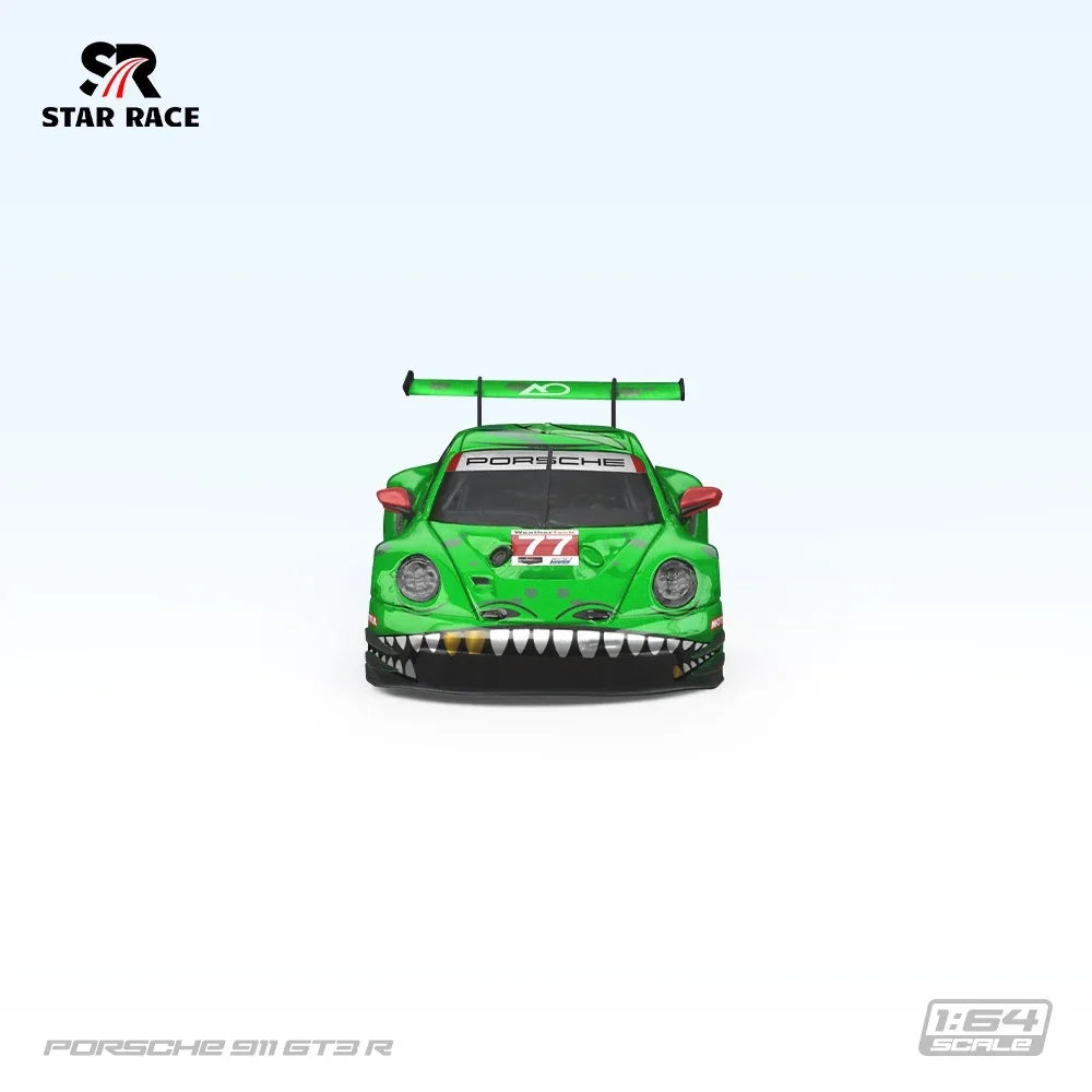 Porsche diecast Rexy 911 GT3 R, Black Dragon #77 AO Racing — image 4