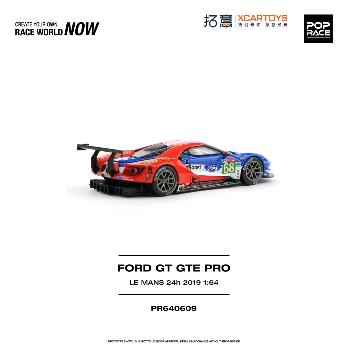 *PRE-ORDER* Ford GT GTE Pro Le Mans 24H 2019, 1:64 Scale — image 4