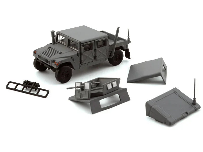 Humvee 4-CT with Stand Plate, 1:64 Scale (Matte Dark Gray) — image 7