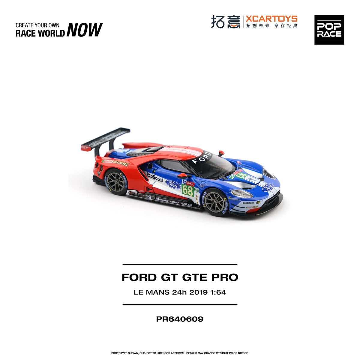 *PRE-ORDER* Ford GT GTE Pro Le Mans 24H 2019, 1:64 Scale — image 5