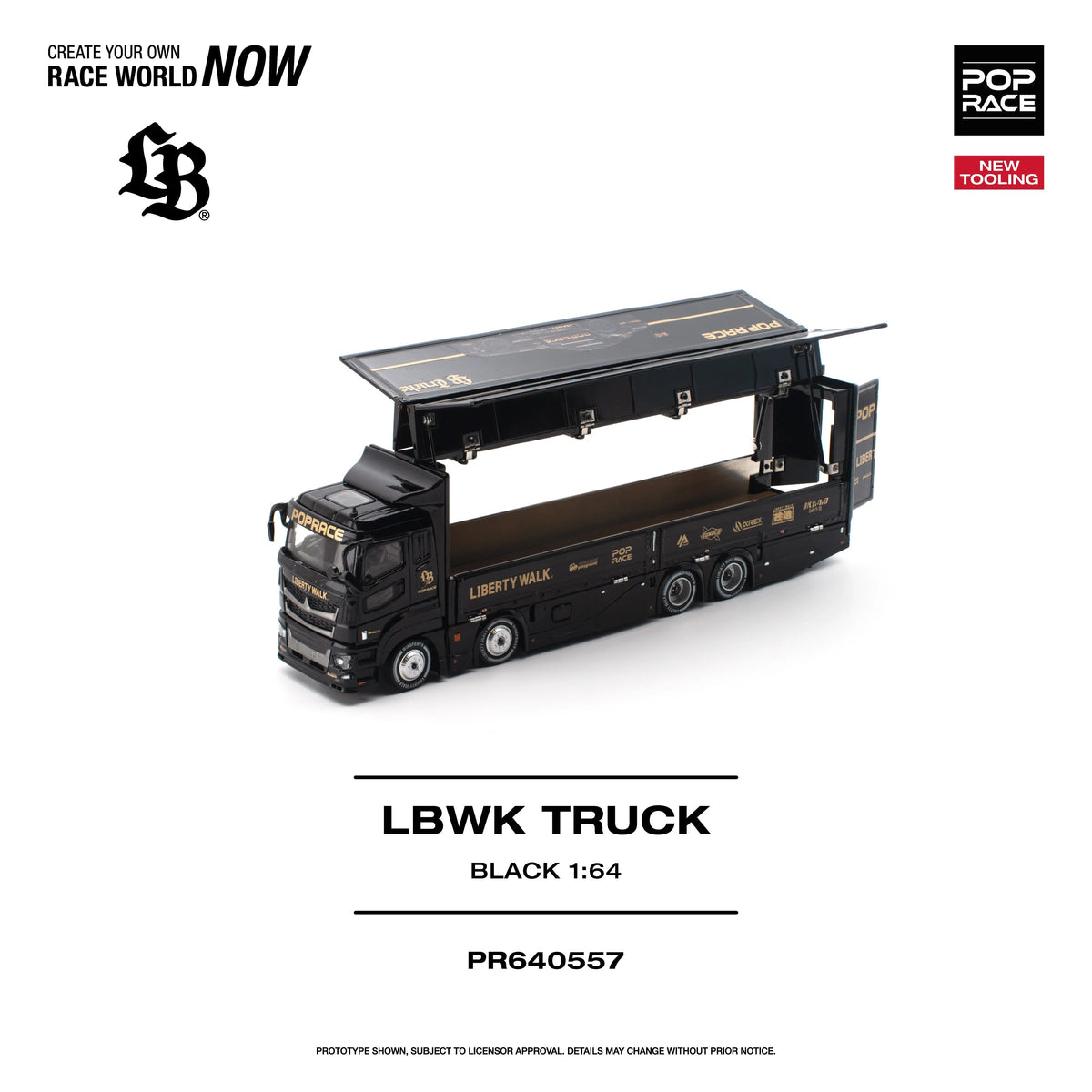 *PRE-ORDER* LBWK Truck, 1:64 Scale (Black) — image 4