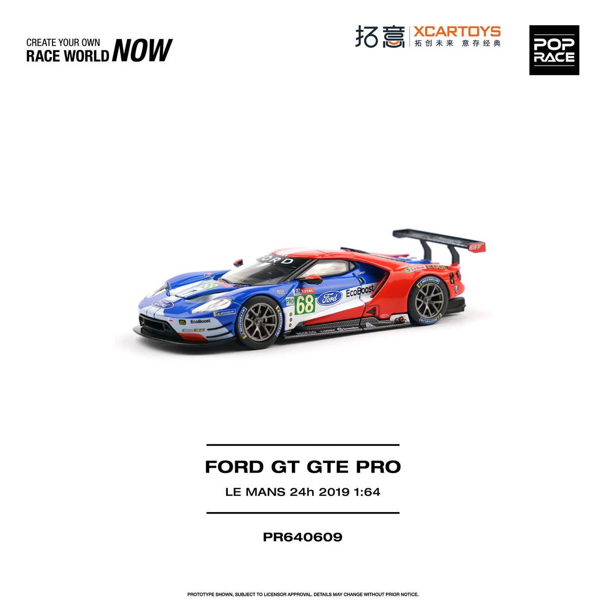 *PRE-ORDER* Ford GT GTE Pro Le Mans 24H 2019, 1:64 Scale — image 3