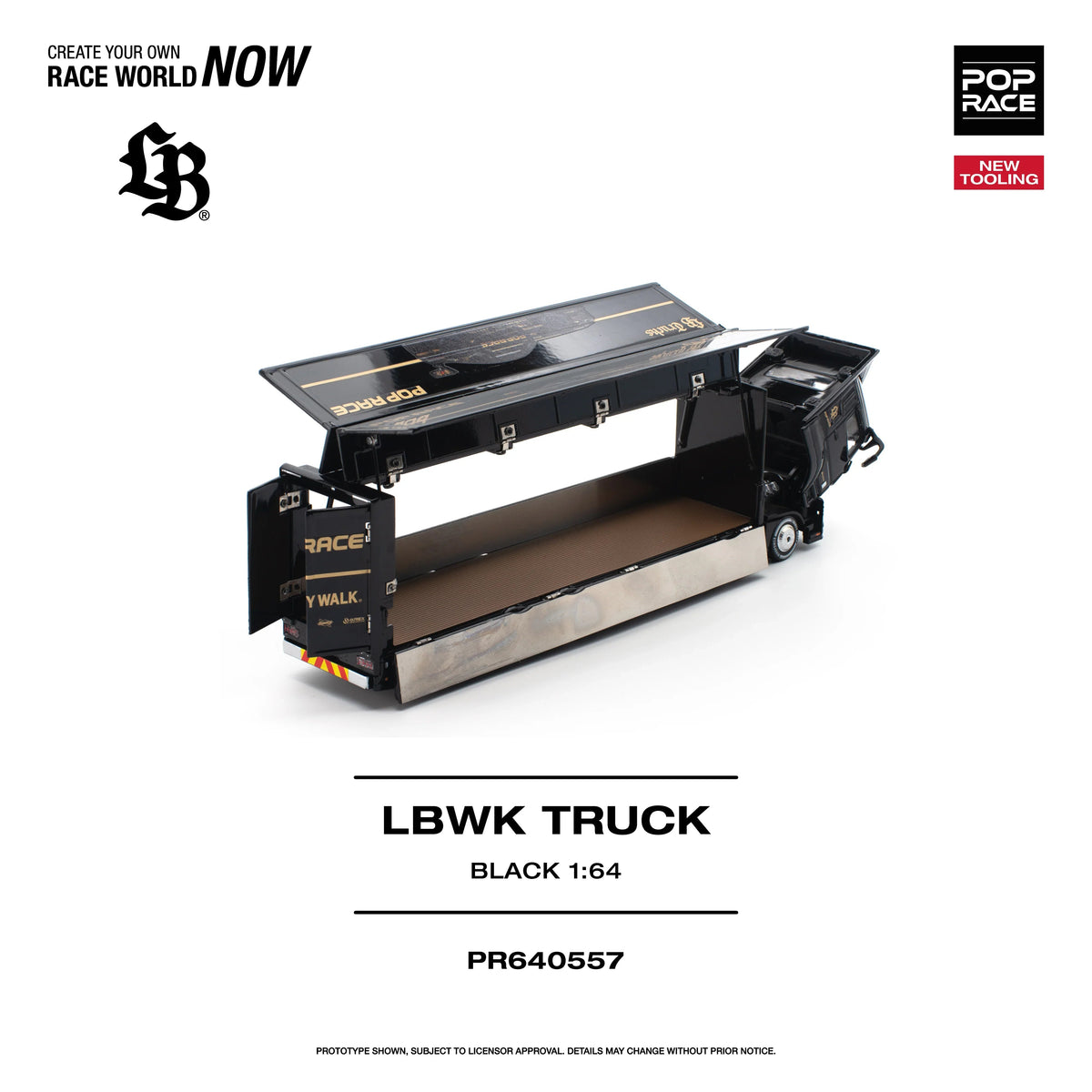 *PRE-ORDER* LBWK Truck, 1:64 Scale (Black) — image 7