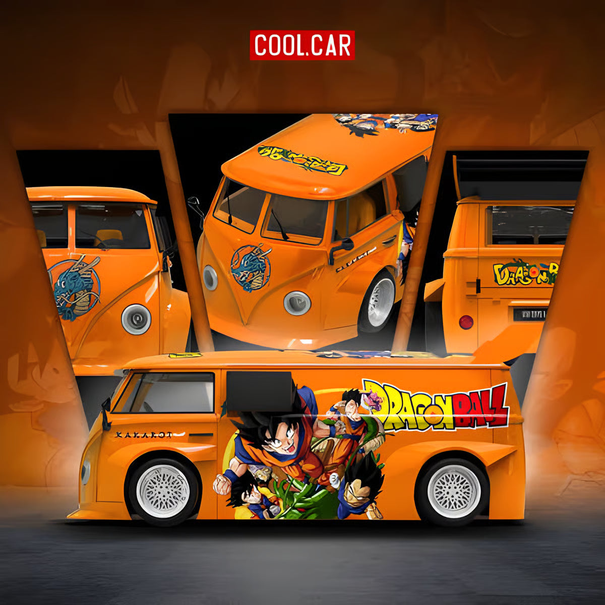 *PRE-ORDER* Volkswagen T1 pickup truck - Dragon Ball, 1:64 Scale — image 1