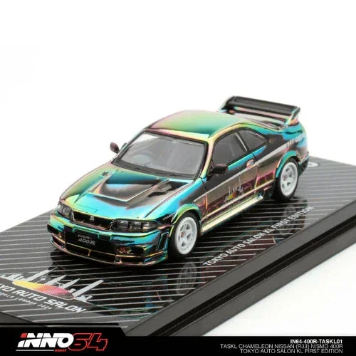 Nissan Skyline GT-R (R33) Nismo 400R Tokyo Auto Salon Kuala Lumpur Exclusive Edition 2024, 1:64 Scale (Chameleon) — image 1