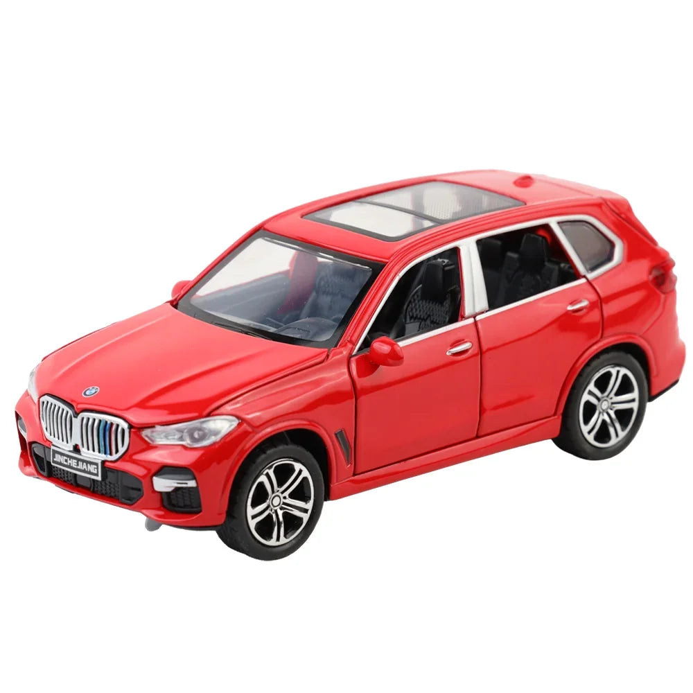 BMW X5 - Light, Sound with Openable Doors, 1:32 Scale (Red) — image 1