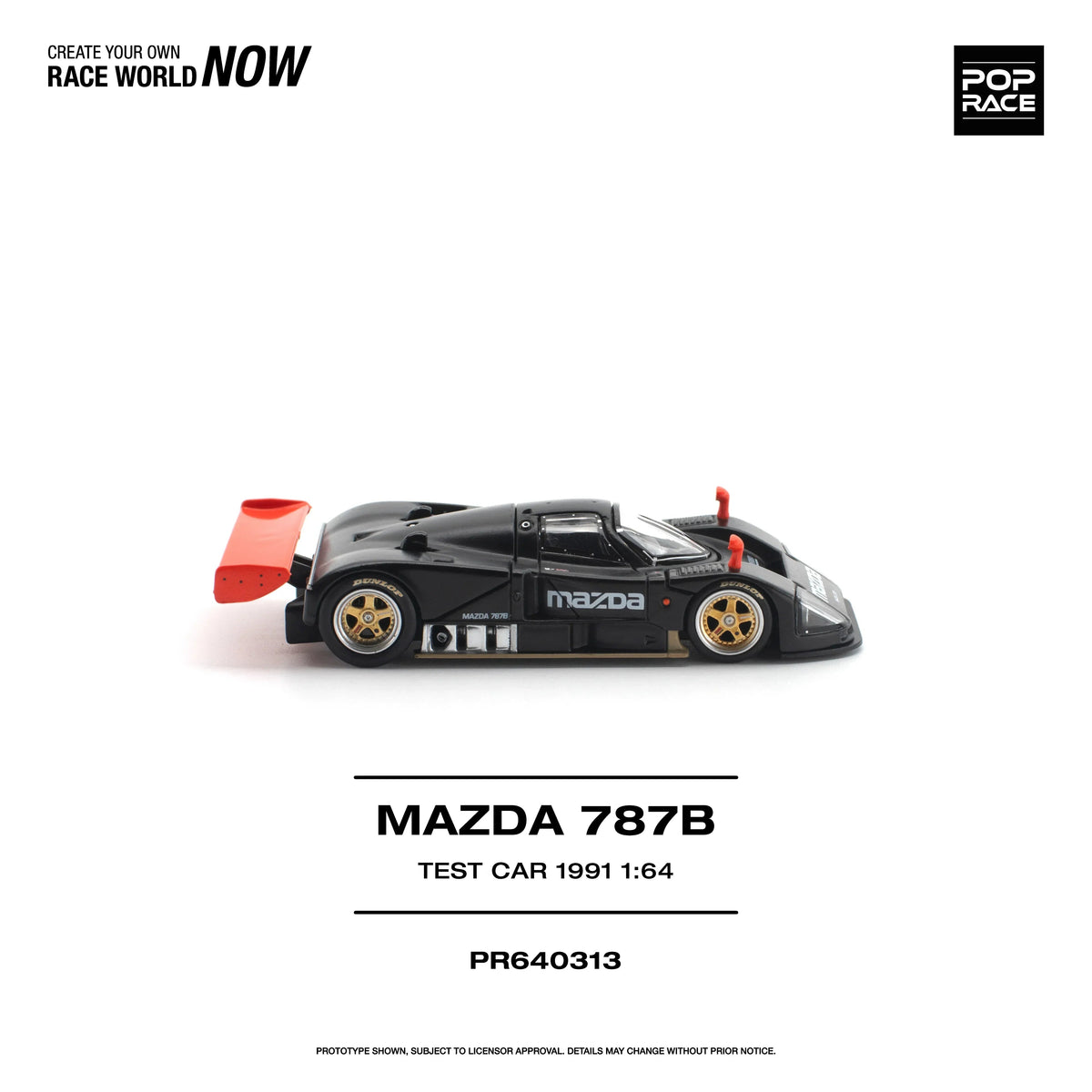 *PRE-ORDER* Mazda 787B 1991 Test Car, 1:64 Scale — image 5