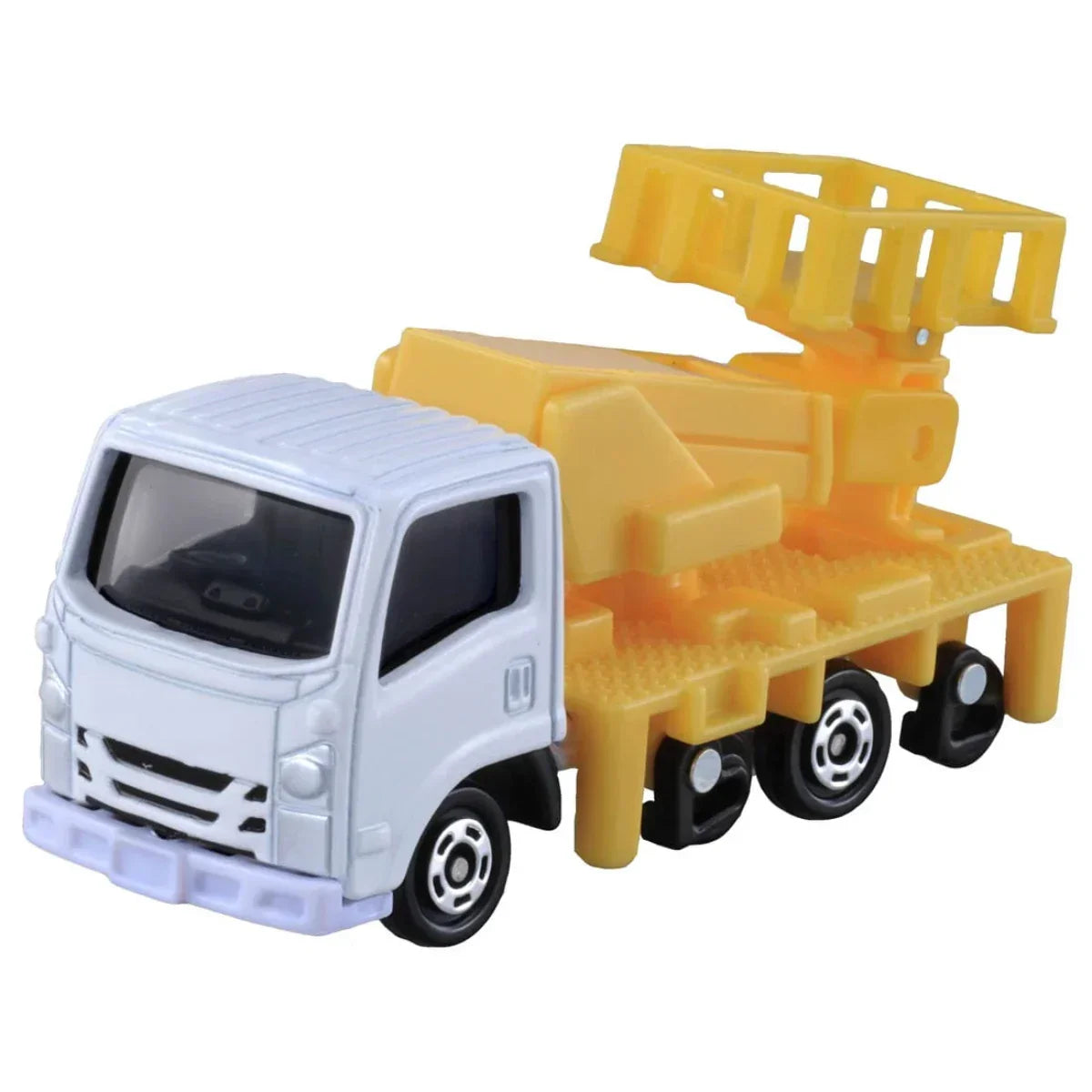 Tomica No.17 Isuzu ELF Road Railer, 1:64 Scale (Yellow) — image 1