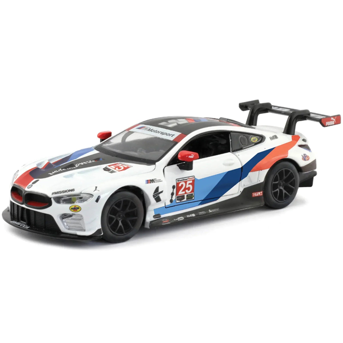 BMW M8 GTE 2018, 1:32 Scale (White) — image 1