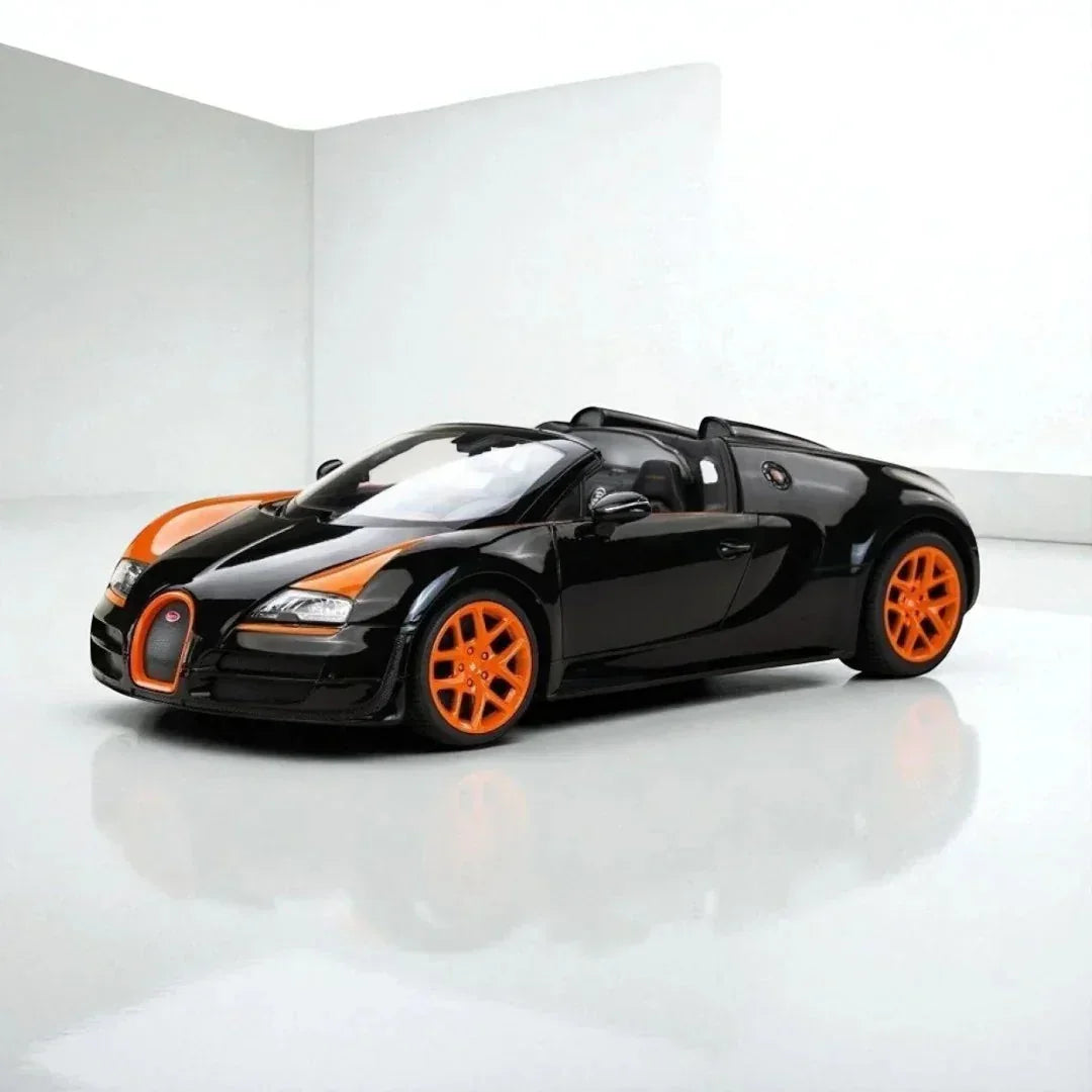 Bugatti Grand Sport Vitesse, 1:18 Scale (Black) — image 1