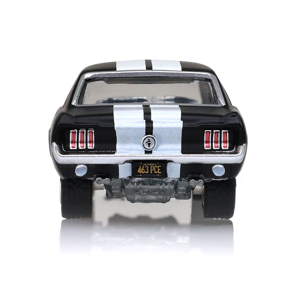*PRE-ORDER* Hollywood Series 35 - Creed II (2018) - Adonis Creed's 1967 Ford Mustang Coupe - Black with White Stripes Solid Pack, 1:64 Scale — image 7