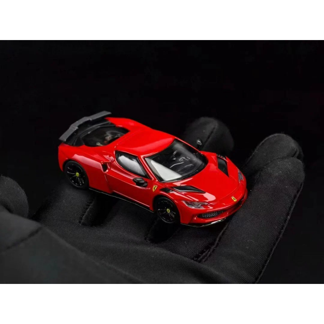 Ferrari Novitec. 296 N largo, 1:64 Scale Red — image 2