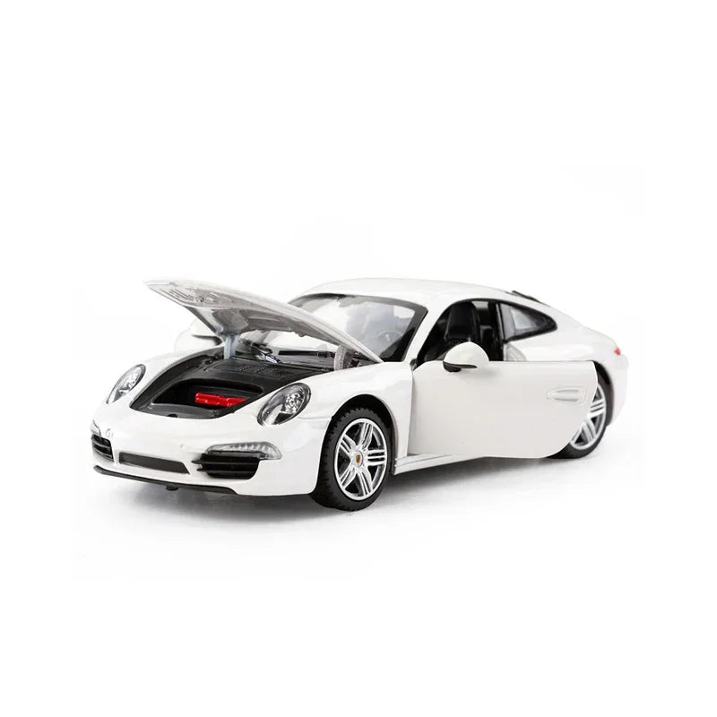 Porsche diecast 911, 1:24 Scale (White) — image 1