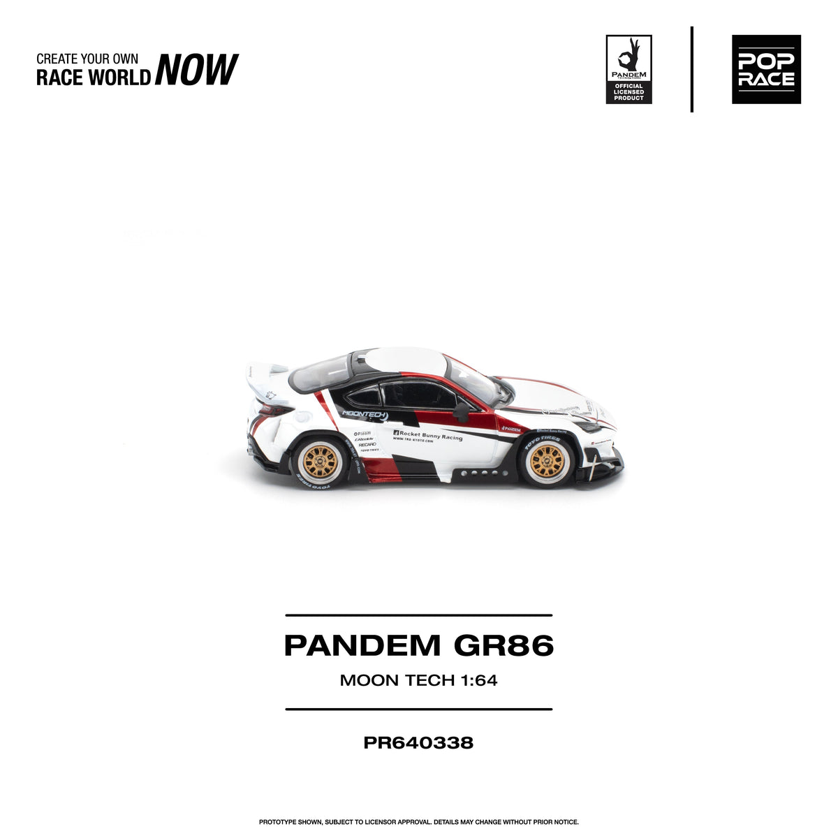 *PRE-ORDER* PANDEM GR 86 MOONTECH, 1:64 Scale — image 6