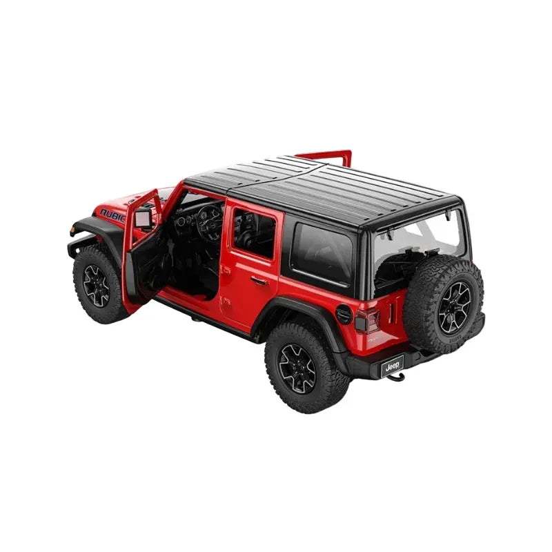Jeep Wrangler Rubicon 4xe, 1:24 Scale (Red) — image 4