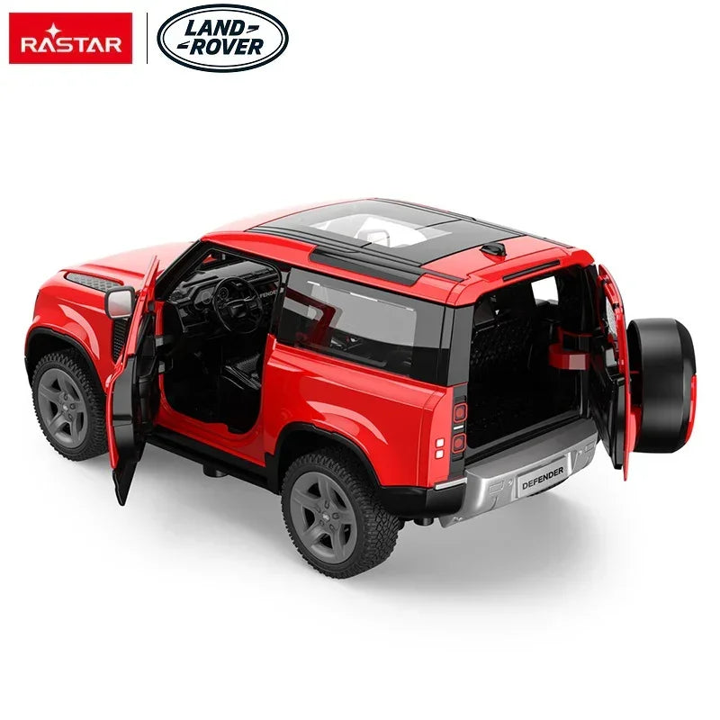 Land Rover Defender 90, 1:24 Scale (Red) — image 4