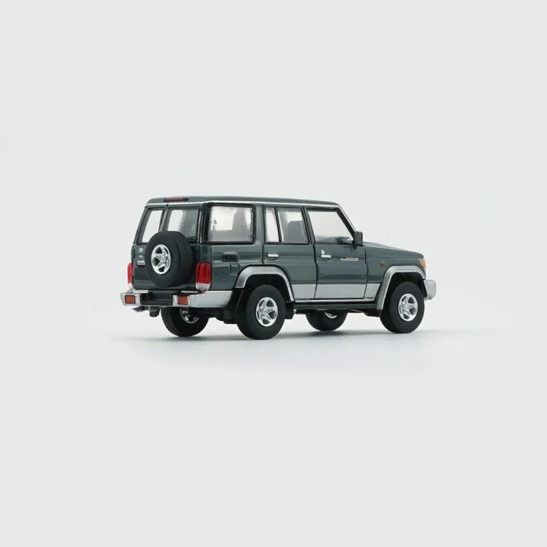 Toyota Land Cruiser LC76, 1:64 Scale (Dark Grey) — image 4