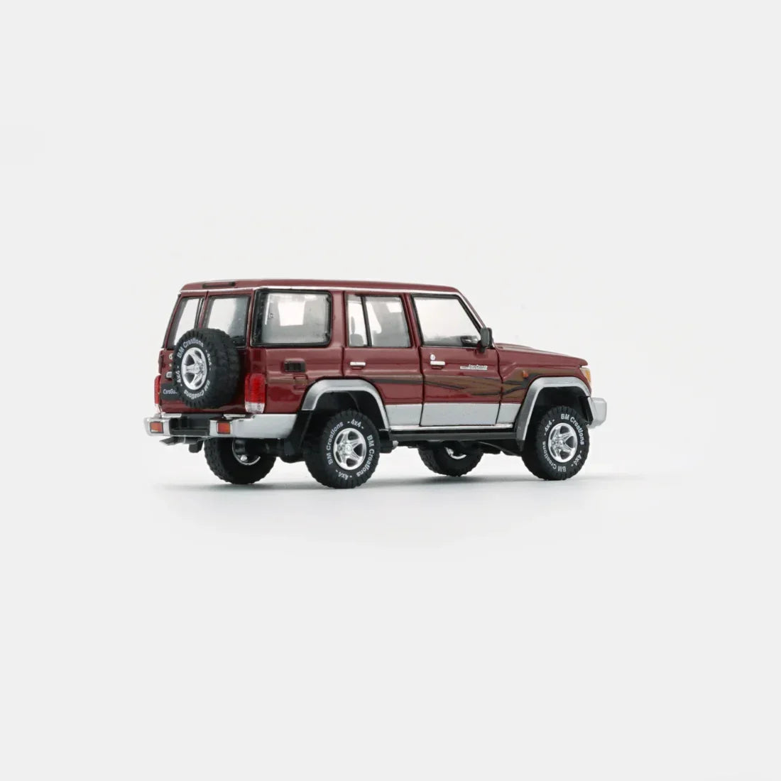 Toyota Land Cruiser LC76, 1:64 Scale (Dark Red) — image 4