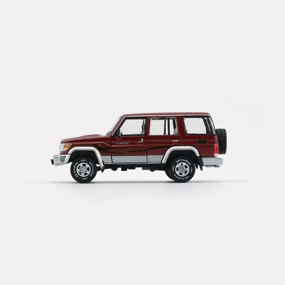 Toyota Land Cruiser LC76, 1:64 Scale (Dark Red) — image 2