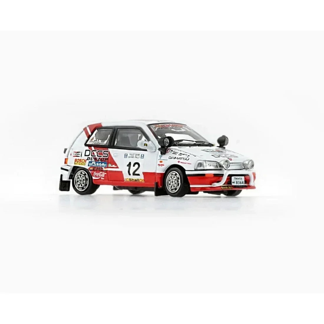 *PRE-ORDER* Daihatsu Charade -The Winner of '92 Safari Rally Group A Class 5 and 3rd of '93 Class 7, 1:64 Scale — image 5