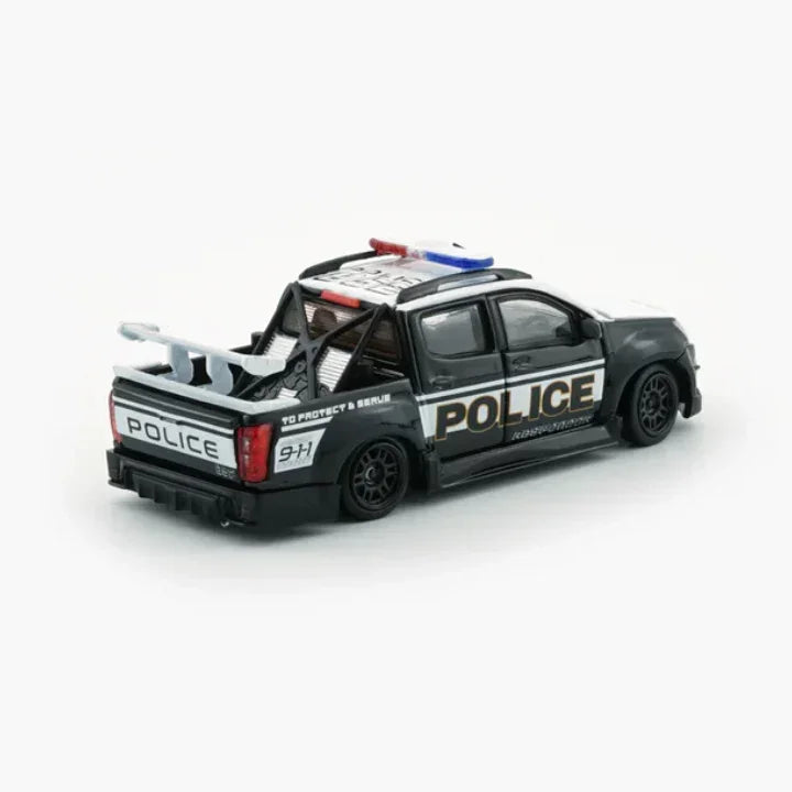 *PRE-ORDER* Isuzu D-Max 2018 - Low Rider Fake POLICE (Canada), 1:64 Scale — image 3