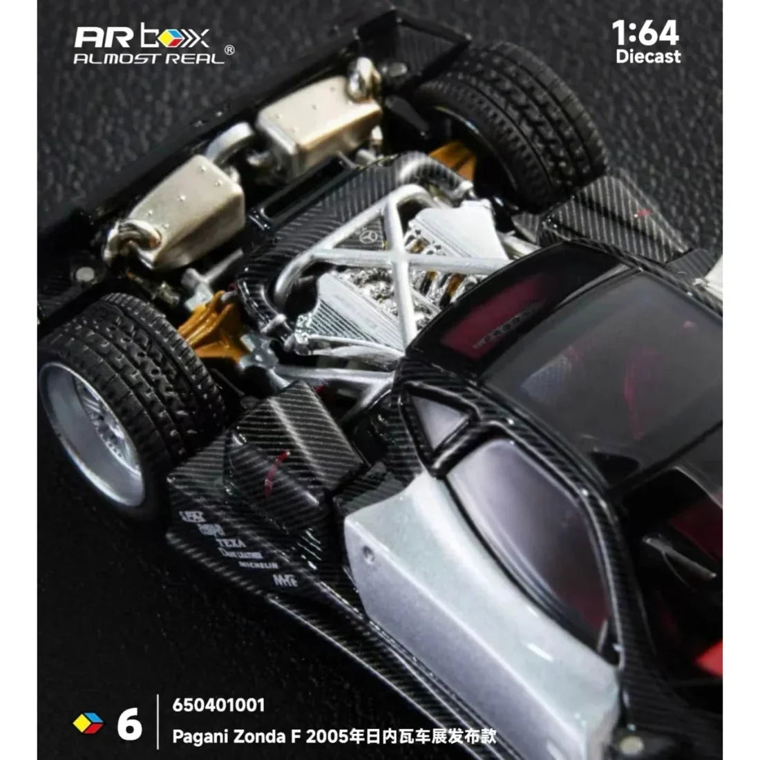 Pagani Zonda F Grigio Mercurio 2005 , 1:64 Scale — image 7