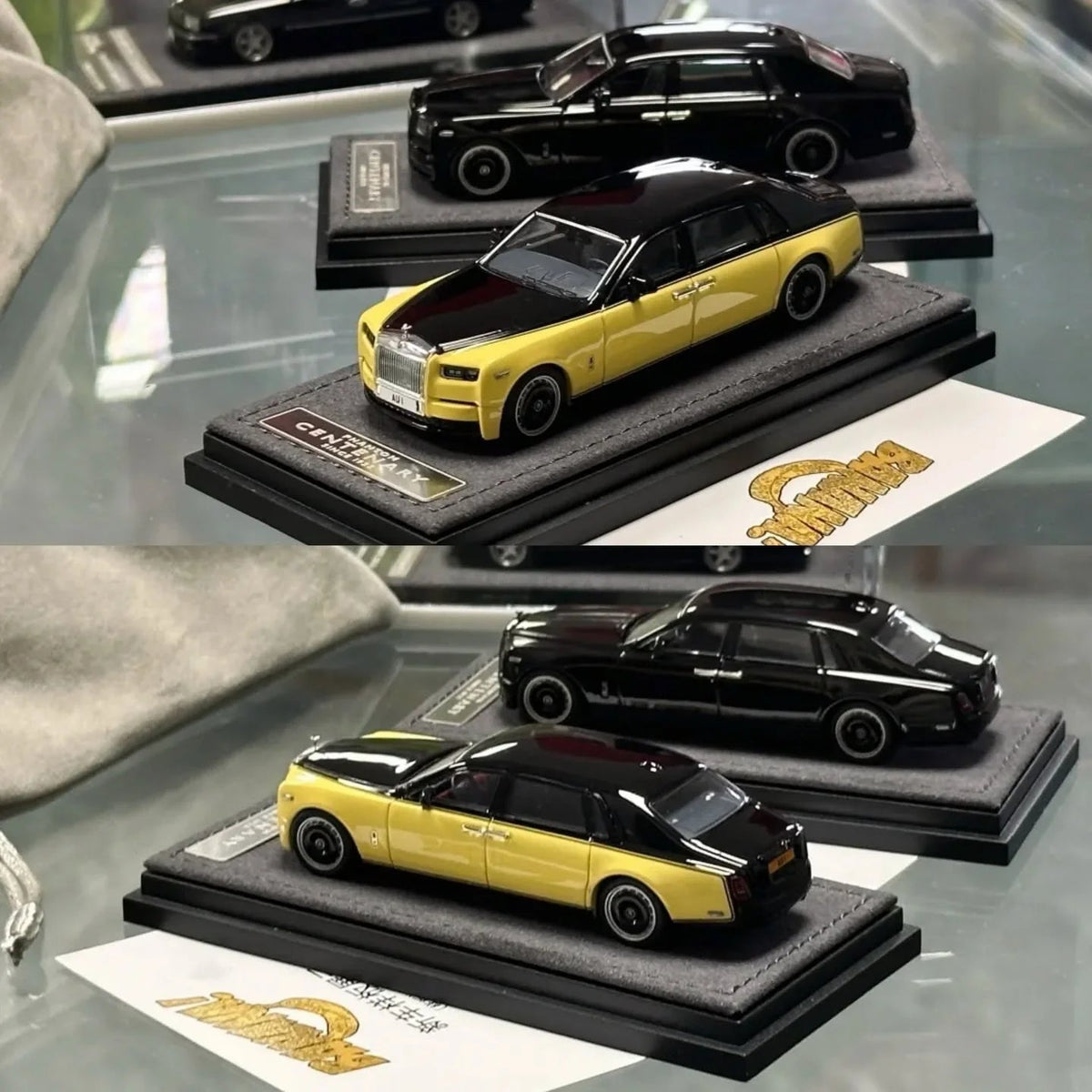 *HEC 2026* Phantom VIII EWB Centenary (Yellow & Black), 1:64 Scale — image 1