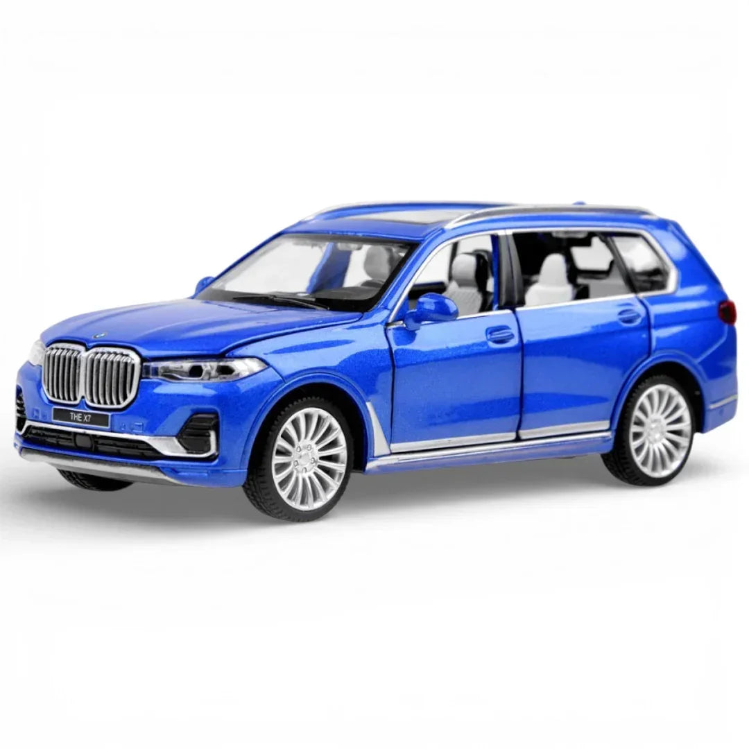 BMW X7, 1:32 Scale (Blue) — image 1