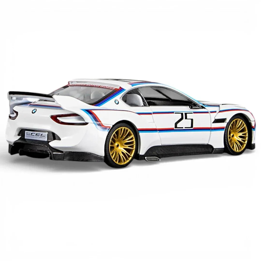 BMW 3.0 CSL, 1:32 Scale (White) — image 4