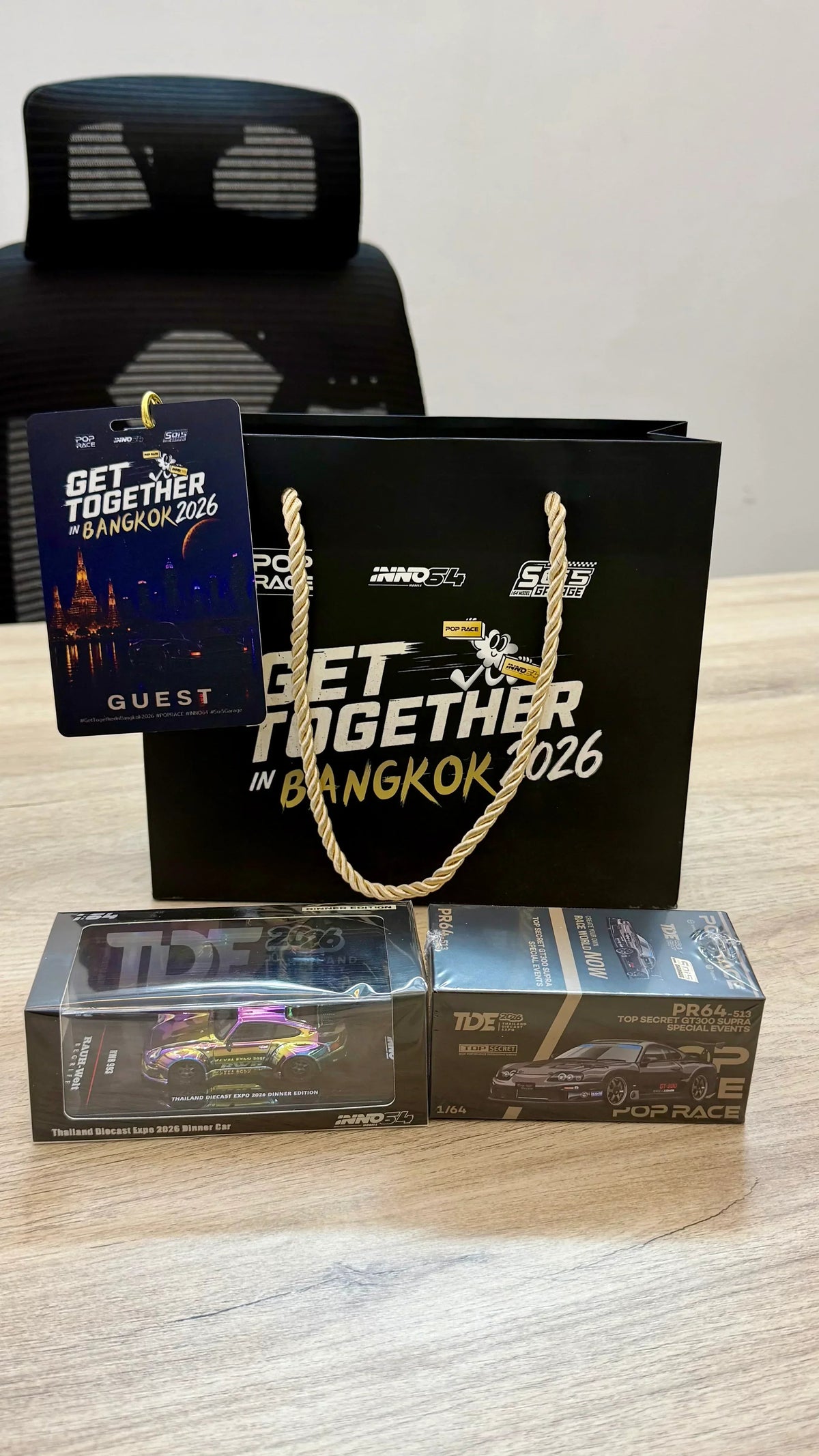 *TDE 2026* RWB 993 Dinner Edition & Top Secret GT300 Supra Special Events (Dinner Set), 1:64 Scale — image 4