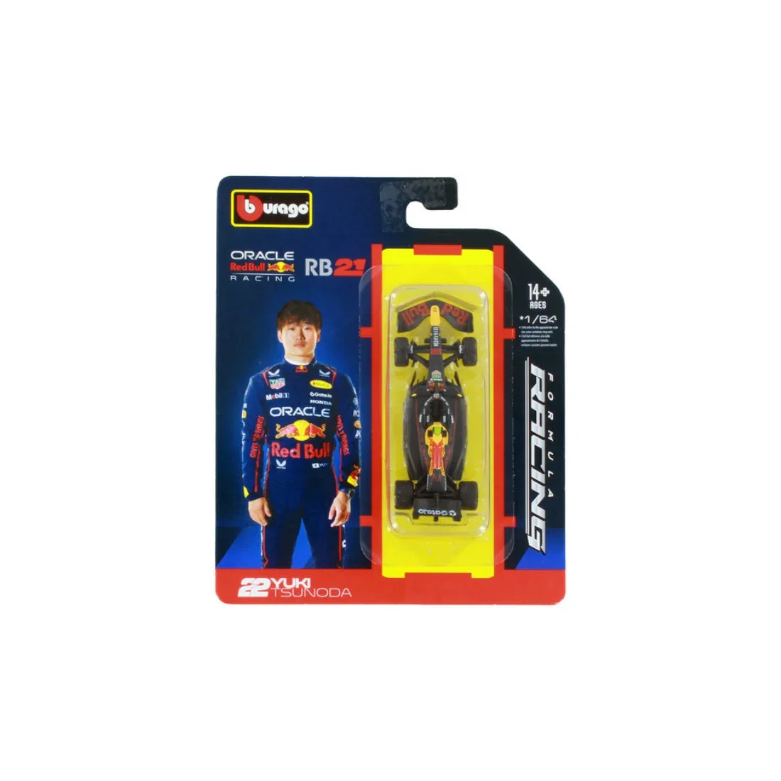 F1 Oracle Red Bull Racing (22 Yuki Tsunoda), 1:64 Scale — image 1