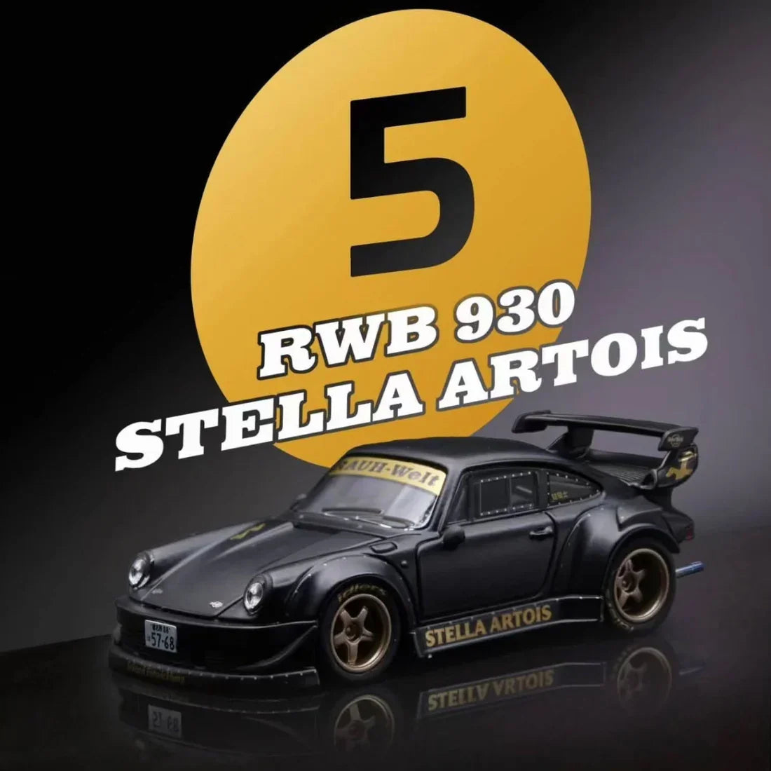 RWB 993 Army Girl (Stella Artois), 1:64 Scale — image 4