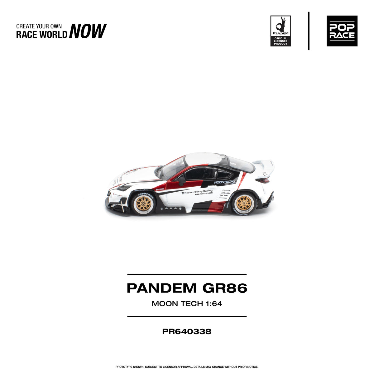 *PRE-ORDER* PANDEM GR 86 MOONTECH, 1:64 Scale — image 4