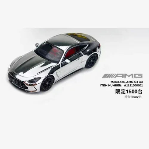 *HEC 2026* Mercedes-AMG GT63 SE Performance (Silver Chrome) — image 2