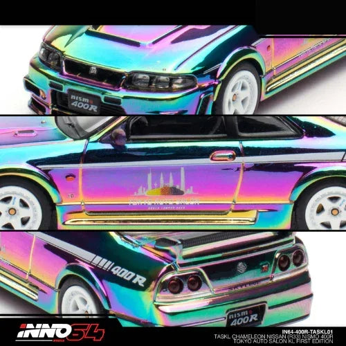 Nissan Skyline GT-R (R33) Nismo 400R Tokyo Auto Salon Kuala Lumpur Exclusive Edition 2024, 1:64 Scale (Chameleon) — image 6