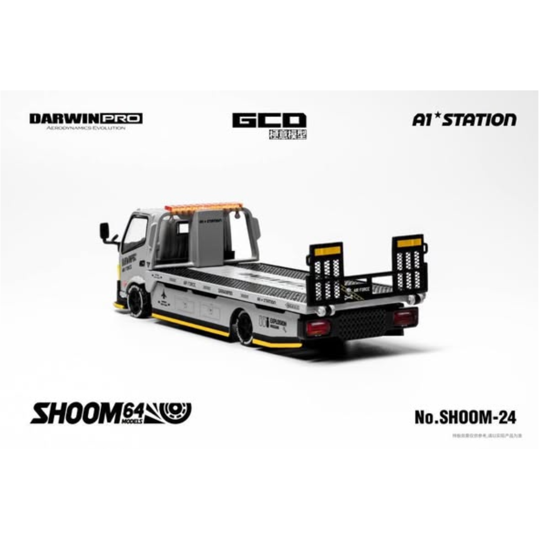 *PRE-ORDER* Hino300 & Darwin PRO Airforce Grey Truck, 1:64 Scale — image 2