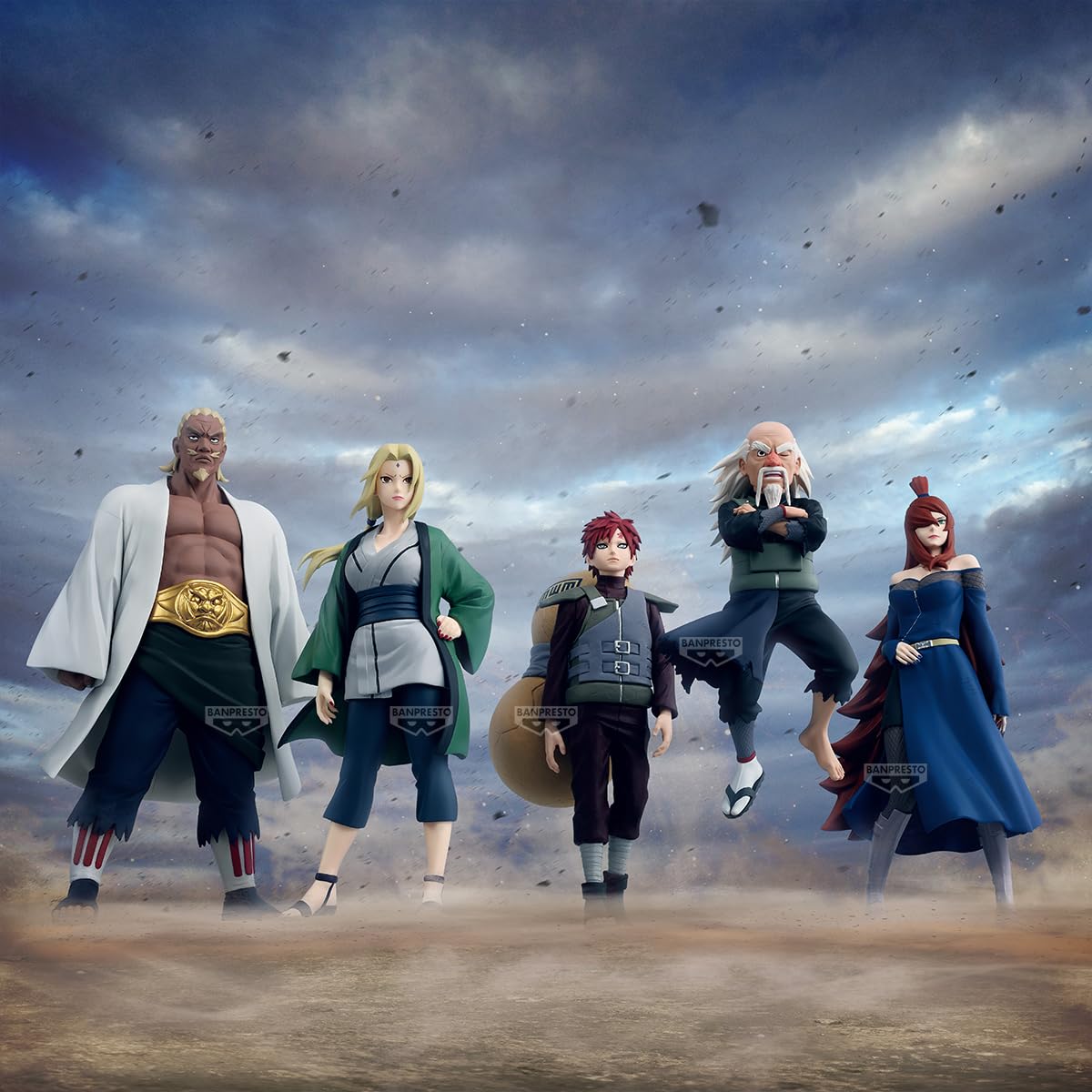 Naruto Shippuden Kazekage Gaara Figure Figure by Banpresto