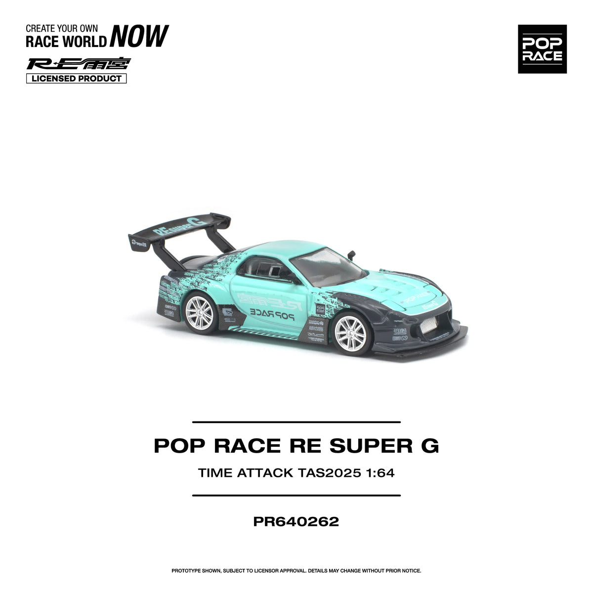 *PRE-ORDER* Pop Race RE Super G Time Attack TAS 2025, 1:64 Scale — image 5