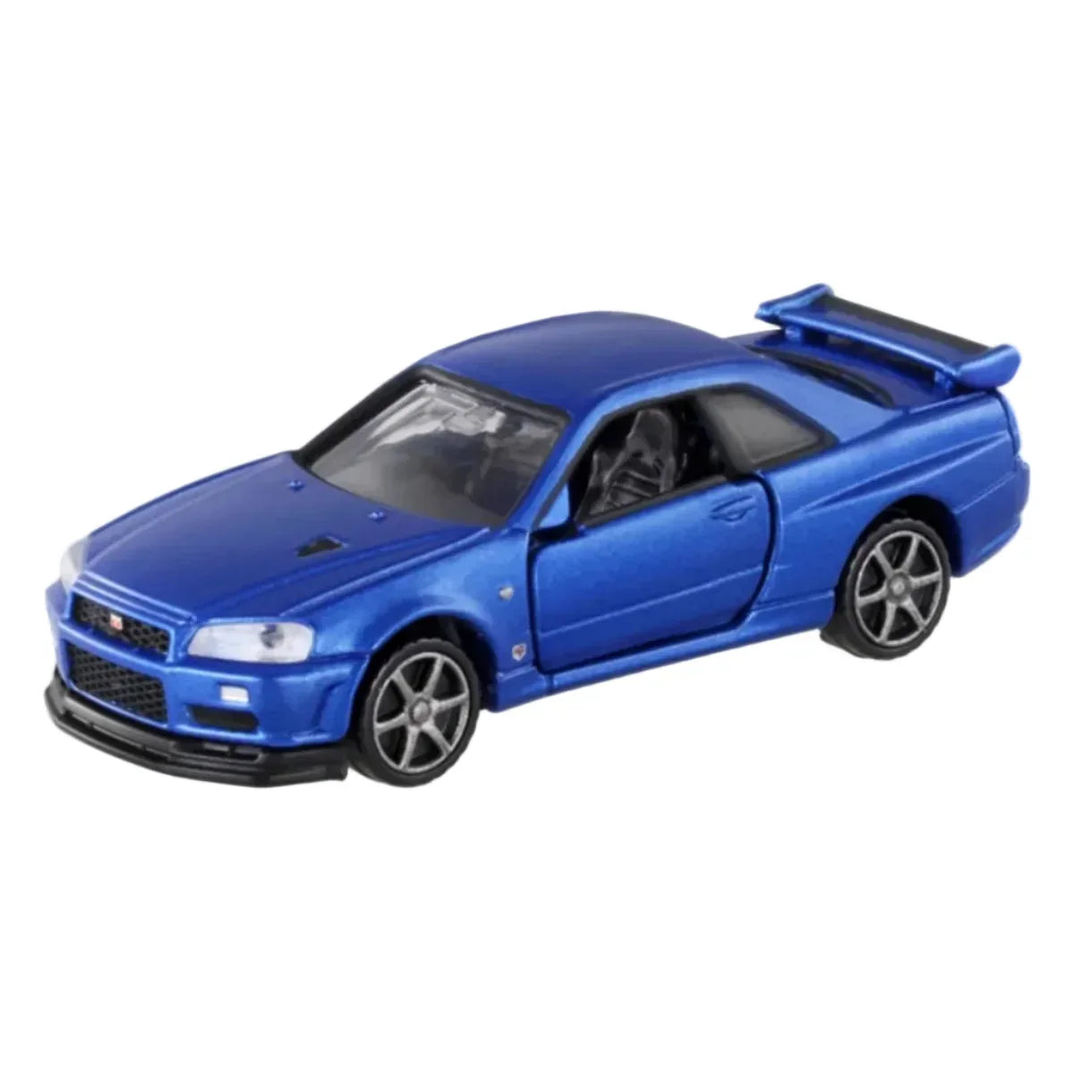 Tomica Premium No.11 Nissan Skyline GT-R V-Spec Ⅱ Nür, 1:64 Scale (Blue) — image 1