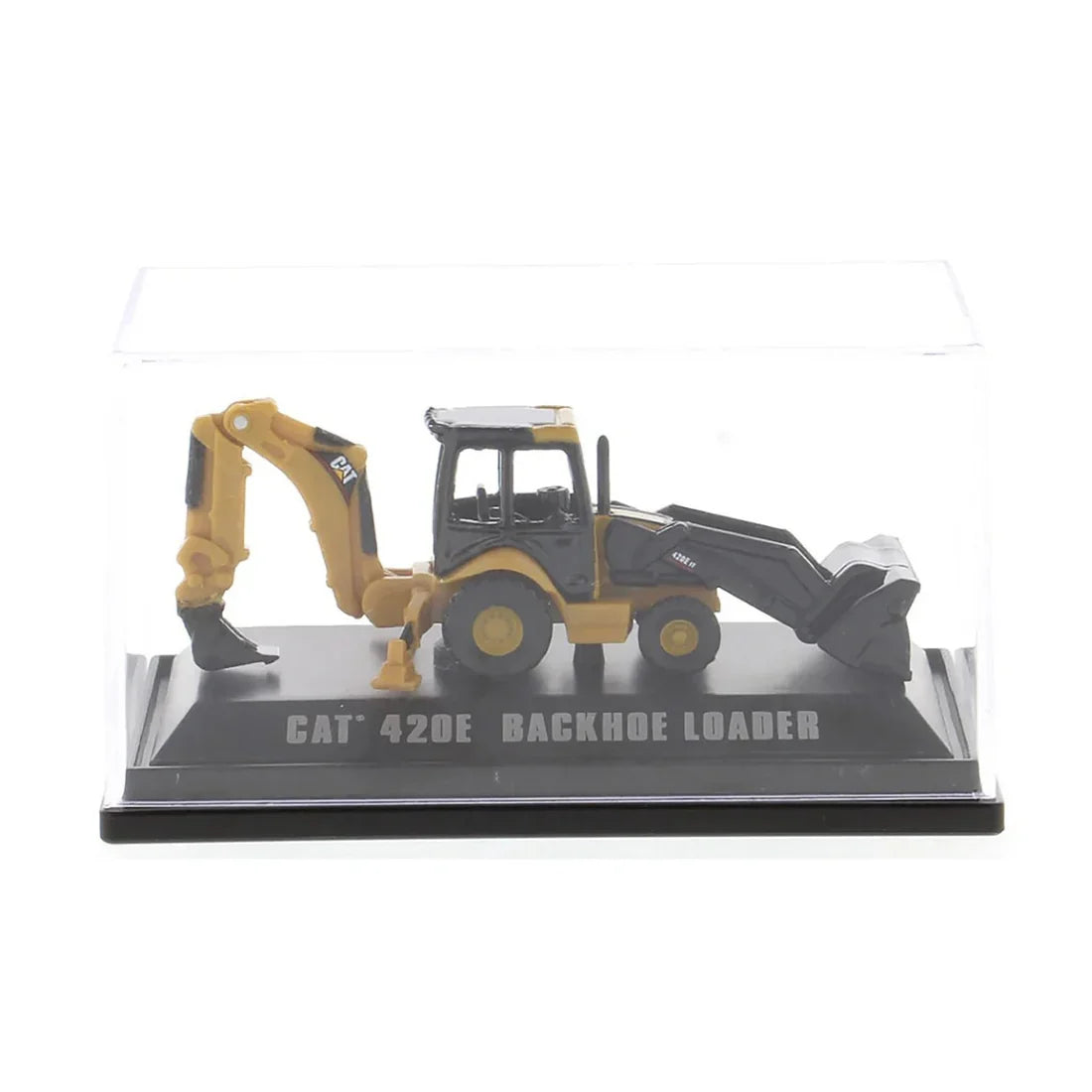 420E Backhoe Loader, 1:64 Scale (Yellow) — image 1