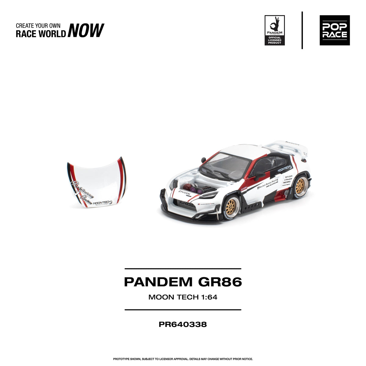 *PRE-ORDER* PANDEM GR 86 MOONTECH, 1:64 Scale — image 2